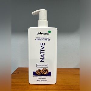NATIVE Girl Scout Coconut Caramel Moisturizing Conditioner 16.5 Fl Oz BRAND NEW